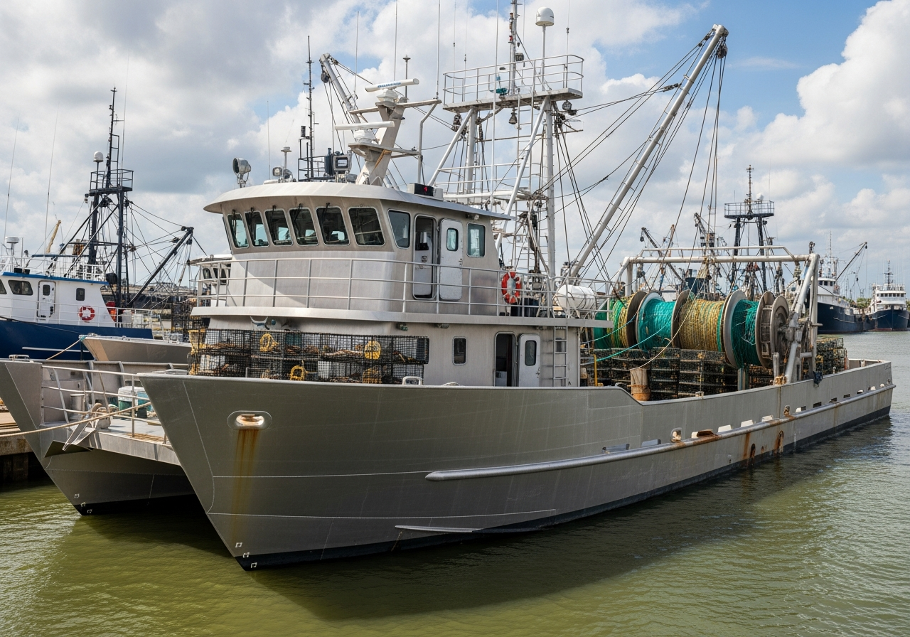 Commercial Fishing — working platforms