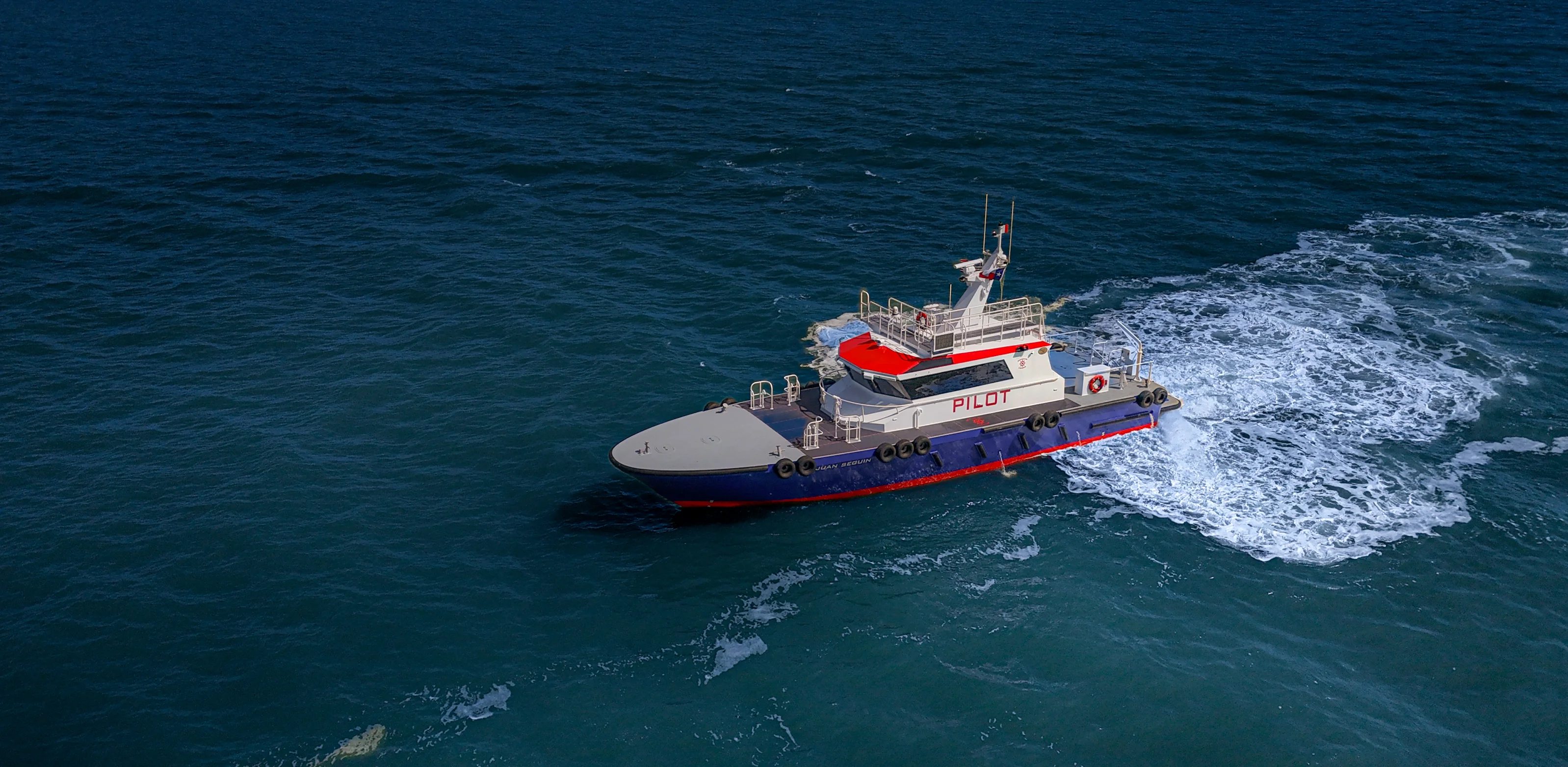 Houston Pilots Take Delivery of Second High-Speed Launch Juan Seguin