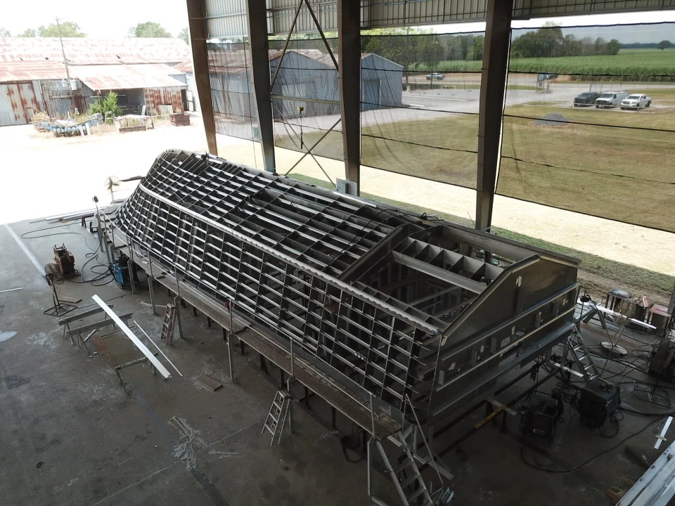 Hull #1774 San Jacinto – Houston Pilots pilot boat build